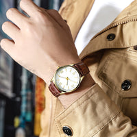 Men's Casual Business Belt Quartz Watch
