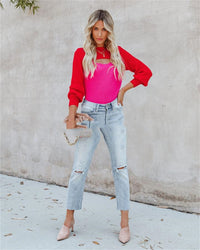 Early Autumn Sexy Topless Slim-fit Solid Color Wool Sweater Base Clothing