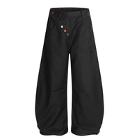 American-style Vintage Women's Versatile Wide-leg Pants