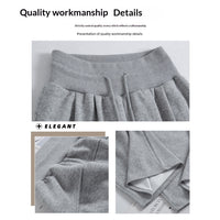 Draped Lightweight Casual Wide-leg Pants In An American Retro Style