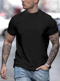 T-shirt Crew Neck Casual Trendy Tops