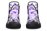 Fashion Printed Couple High Top Canvas Shoes