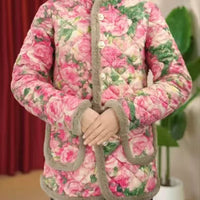 Women's Fleece-lined Warm Coat Stylish Short Style