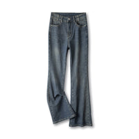 Fashion Cement Gray Jeans For Women