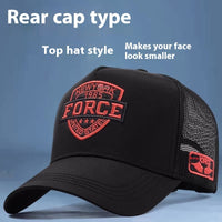 Tall Crown Hat Sun-proof Baseball Cap Thin Mesh Breathable