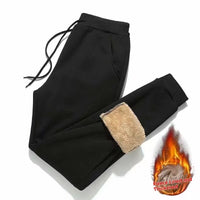 Fleece-lined Extra-thick Trendy Corduroy Lambswool Sportswear Set