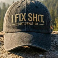 Creative And Versatile Text Printed Baseball Cap