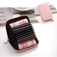 Women's Organ Card Holder Multi-card Rfid