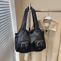Women's Leather Vintage Sports Shoulder Bag