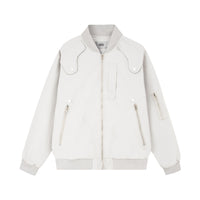 Stand Collar Flying Jacket For Men