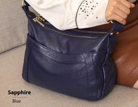 First Layer Cowhide Mother Bag Large Capacity Shoulder Bag