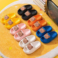New Children's Sandals Summer Boys And Girls Home Fashion Cartoon Soft Bottom Kindergarten Baby Child Slippers