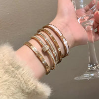 Affordable Luxury Versatile Titanium Steel Bracelet