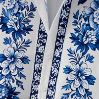 Retro Flower Pattern 3D Digital Printing Suit