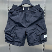 American-style Functional Quick-drying Ice-silk Work Shorts For Men
