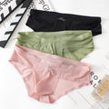 Men's Ice Silk Briefs Summer Breathable Traceless Shorts