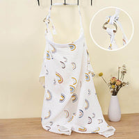 Double Layer Pure Cotton Baby Cover Blanket Breastfeed Outwear Towel Anti-exposure Shawl