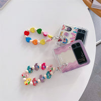 Cartoon Folding Mobile Phone Case Transparent