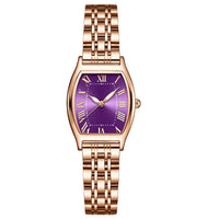 Women's Fashion Simple Rose Gold Steel Watch