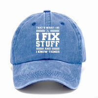 Washed Print Denim Baseball Cap Retro Versatile Soft Top Hat