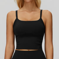 Brushed Yoga Vest Beauty Back Double-shoulder Strap Sports Vest