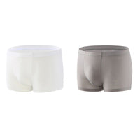Men's Fashion Simple Solid Color Boxer Briefs