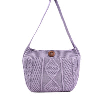 Wool Knitted New Simple Shoulder Bag
