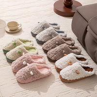 Non-slip Thickening Thermal Home Cotton Slippers