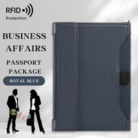 Anti-theft Swiping Stylish And Versatile Large Capacity Passport Case