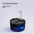 Smart Self-circulating Filtered Pet Water Fountain That Operates Quietly
