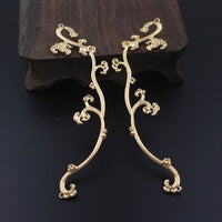 Cast Copper Spray Wreath Pendant