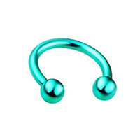 European And American Anti-allergy C- Shaped Horseshoe Ring Nose Stud