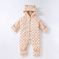 Thickened Warm Children's Romper In Winter