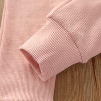 Cross Border Exclusive Amazon Ins Hot Sale Pure Cotton Pit Strip New Harclothes Girls And Boys Suit Autumn Spot Goods 0 2 Years Old