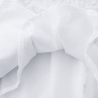 Women's Embroidered Bow Splicing Skirt