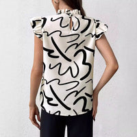 Arrival Printed Fashionable Elegant Womens Top