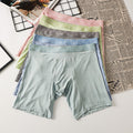 New Men's Lengthened Boxer Modal Ice Silk Comfort Shorts