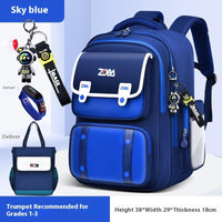 Schoolbag Boy Elementary School Students Three Four To Six Grade