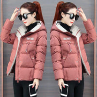 New Down Cotton Jacket Winter Coat Women's Clothing Loose Thick