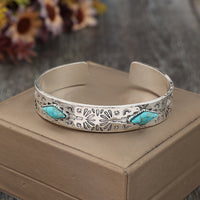Retro Bohemian Style Open Cuff Bracelet