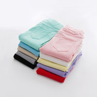Girls' Leggings Spring And Autumn Children Slim-fitting Long Pants