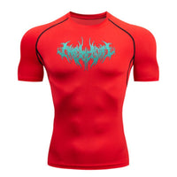 Men's T-shirt Short-sleeve Quick-dry Printed Sports Short-sleeve