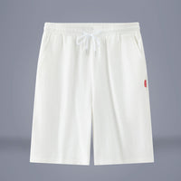Summer Solid Color Cropped Pants Chinese Style