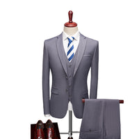 Suit Men's Bridegroom Business Casual Suit Vest