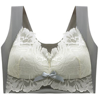 Large Size Lace Underwear Gathers Top Breathable