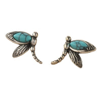Cute Retro Dragonfly Design Earrings For Women