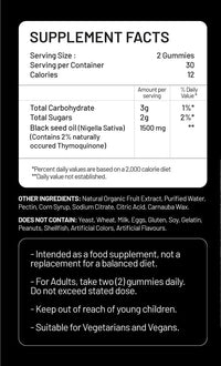 Black Seed Oil Gummies