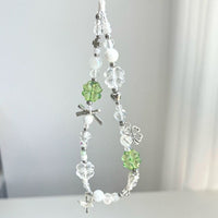 Pendant Short Beaded Chain Phone Case Lanyard