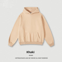 Hoodies Washed-out Vintage Fleece-lined Hooded