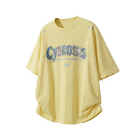 Embroidered Patch Cotton Short-Sleeve T-Shirt For Men
